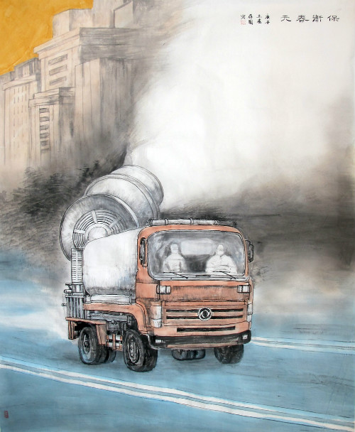 【甘肅全民戰(zhàn)“疫”】保衛(wèi)春天！蘭州榆中縣文藝界致敬“逆行者”