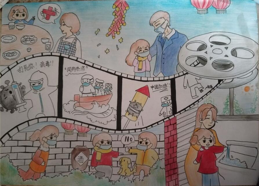 “疫情當(dāng)前，孩子們有‘畫’說(shuō)”作品展播（三十七）