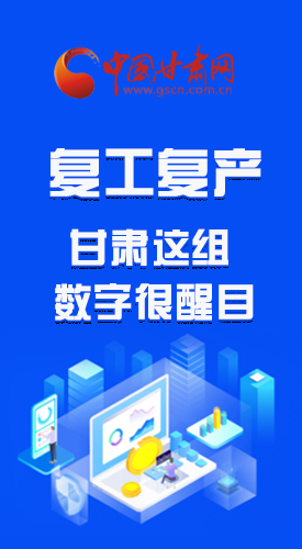 圖解|甘肅復工復產(chǎn)有多拼，看看這組數(shù)字就知道了 