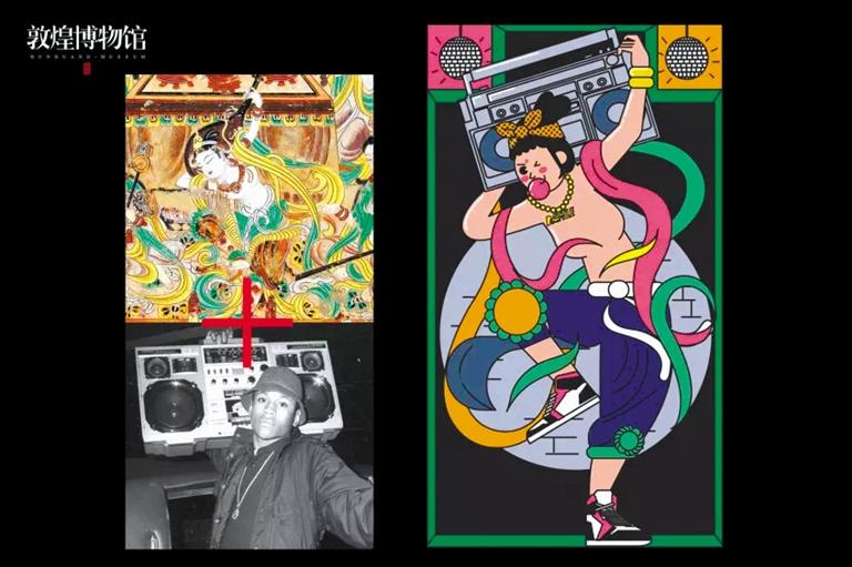 神仙文創(chuàng)！“反彈琵琶”有了街舞版