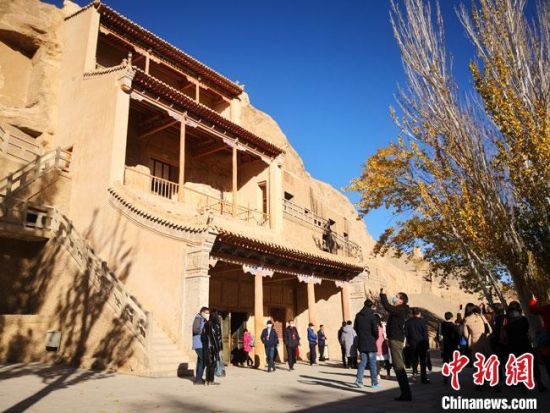 圖為敦煌莫高窟藏經(jīng)洞。(資料圖) 馮志軍 攝