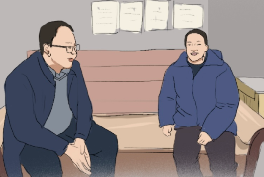 手繪丨追憶邱軍：扎根泥土，他把生命永遠定格在扶貧路上