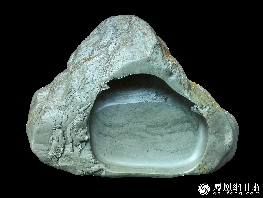 洮硯石質(zhì)細(xì)潤堅(jiān)實(shí)，潑墨如油不損毫，書寫流利生輝。資料圖