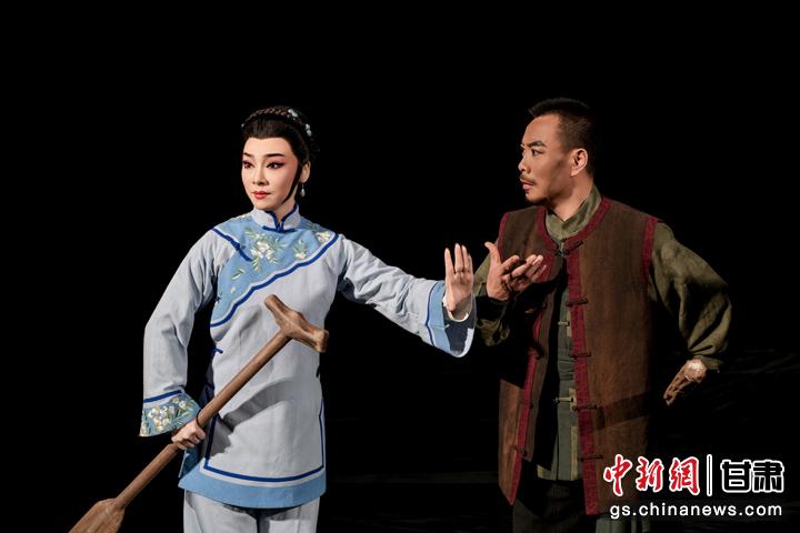 圖為演出劇照。甘肅省隴劇院供圖