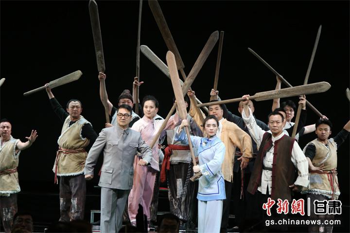 圖為演出劇照。甘肅省隴劇院供圖