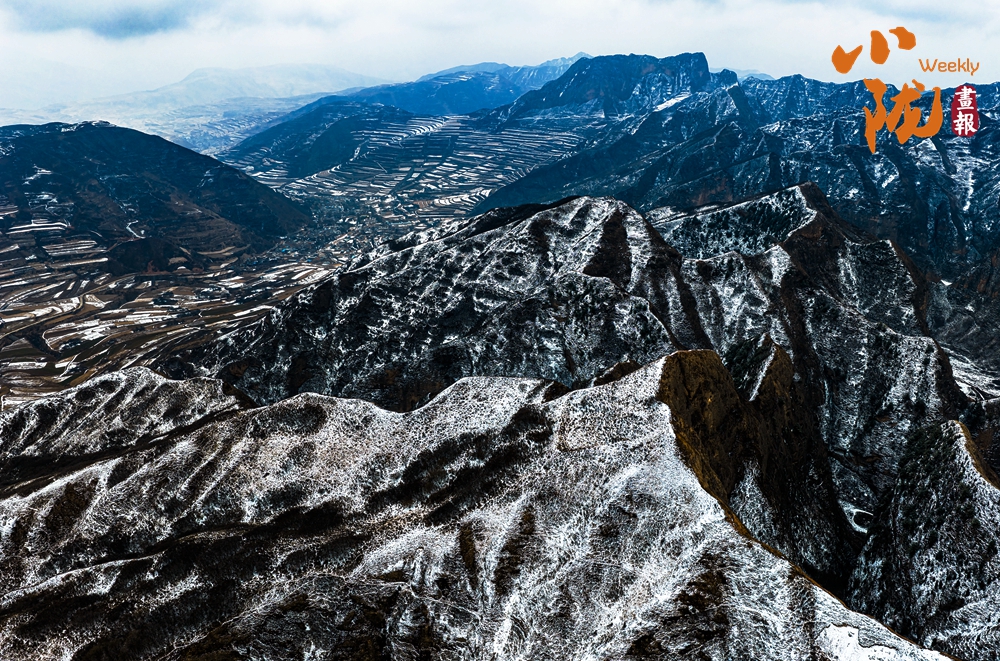 鐵籠山丹霞 一場(chǎng)春雪，億萬(wàn)年的守望