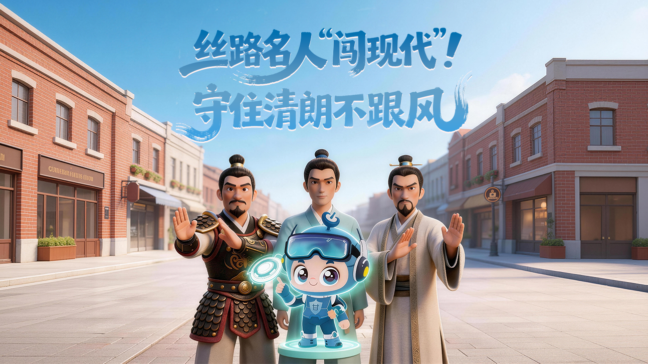 AI短視頻|絲路名人“闖現(xiàn)代”！守住清朗不跟風(fēng)